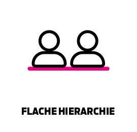 Flache Hierarchie